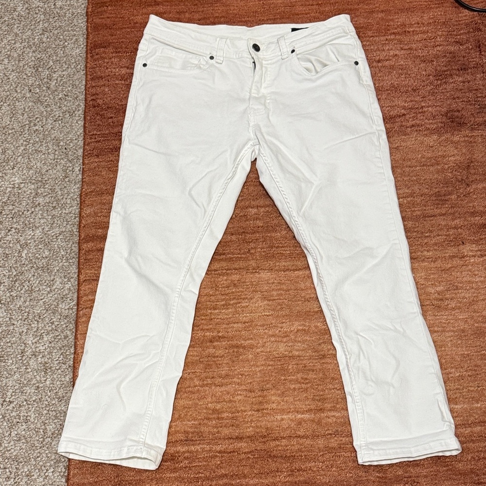 The Perfect Jean NYC Men’s Slim Fit White Jeans